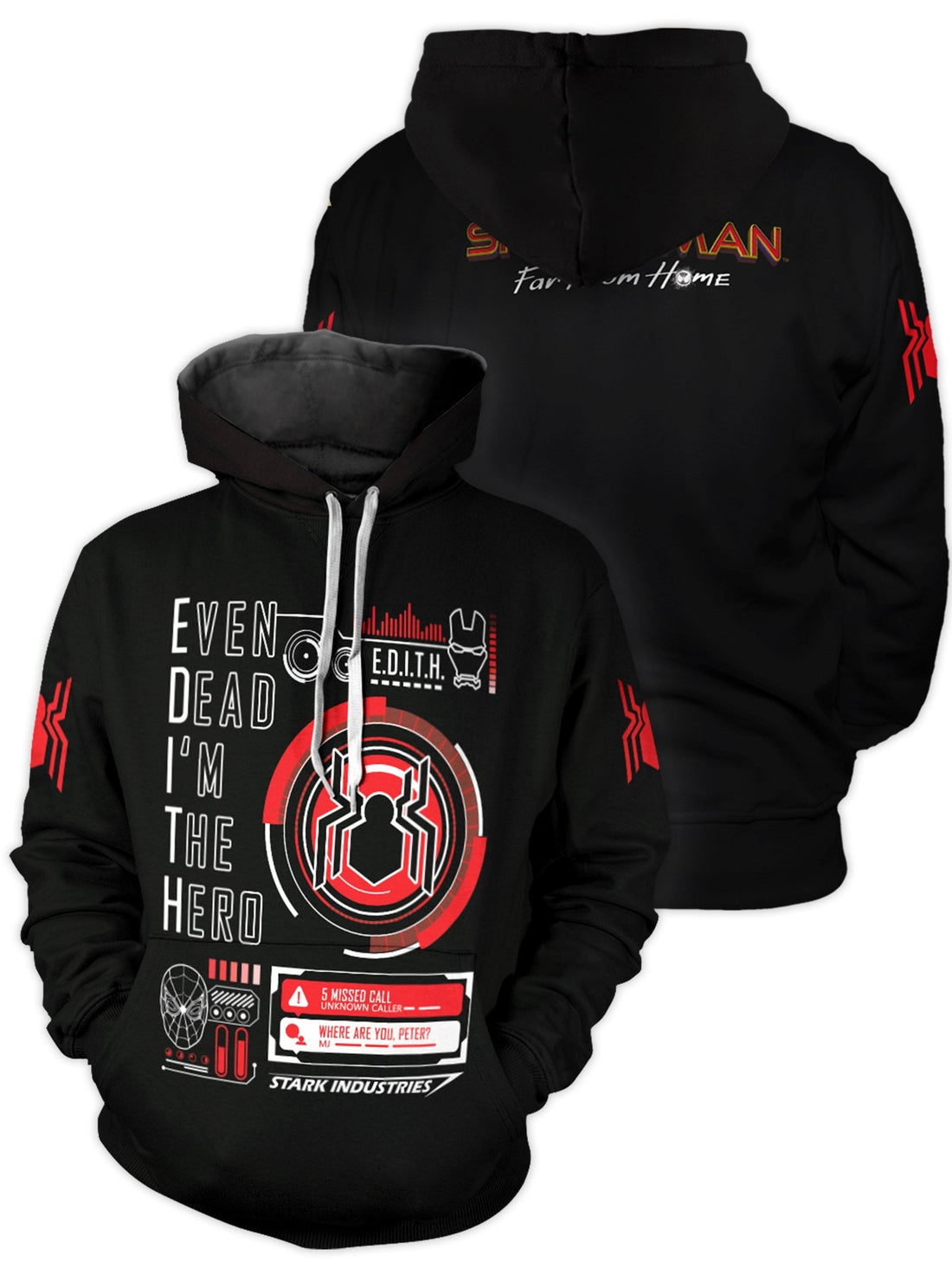 Fandomaniax - Even Dead I'm The Hero Unisex Pullover Hoodie