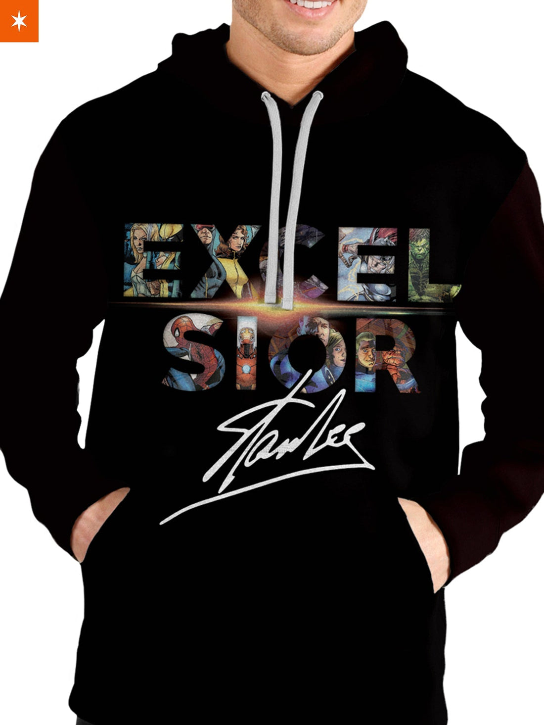 Fandomaniax - Excelsior Unisex Pullover Hoodie