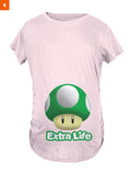 Fandomaniax - Extra Life Maternity T-Shirt