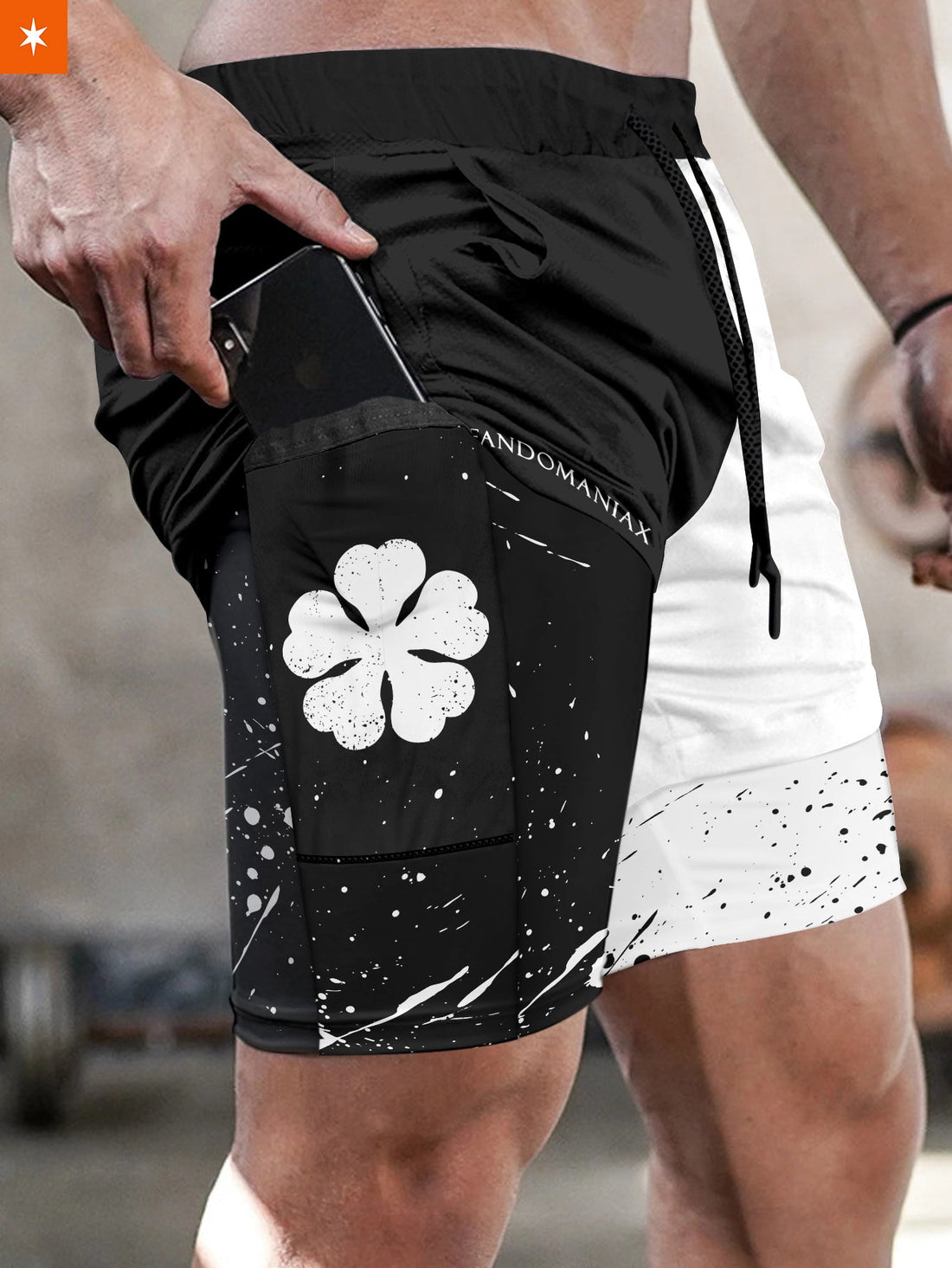 Fandomaniax - Five-Leaf Clover Performance Shorts