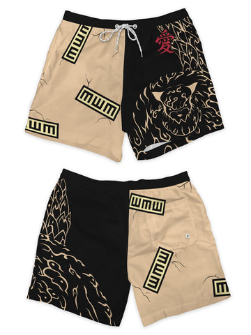 Fandomaniax - Gaara Fashion Beach Shorts