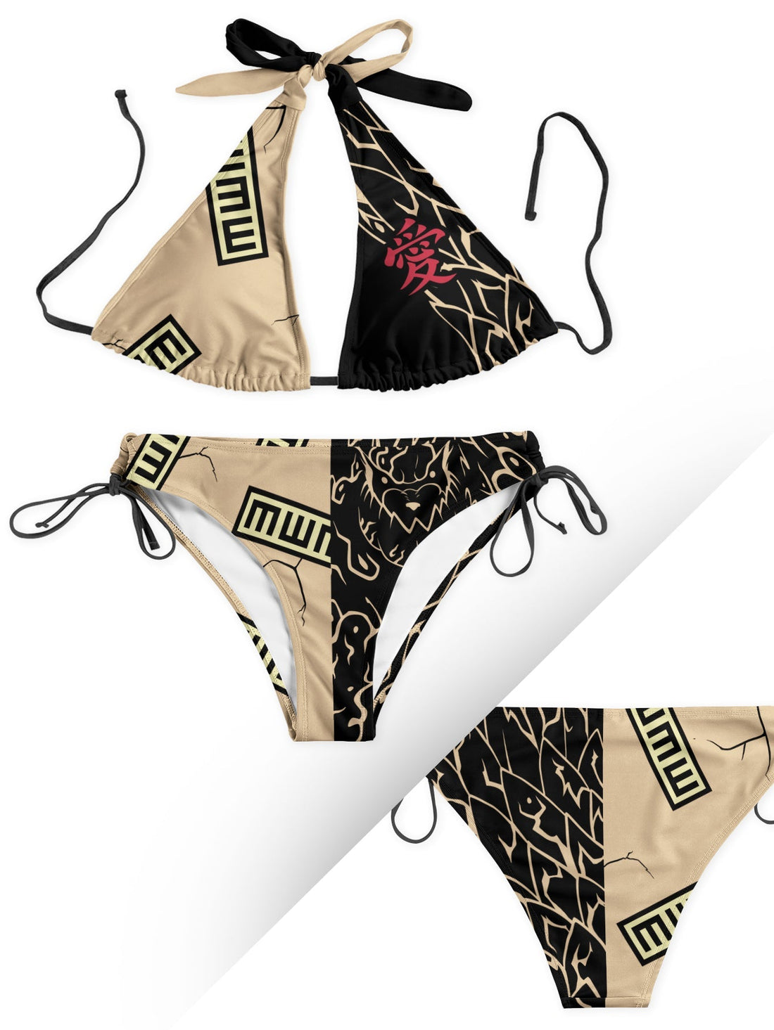 Fandomaniax - Gaara Fashion Bikini Swimsuit