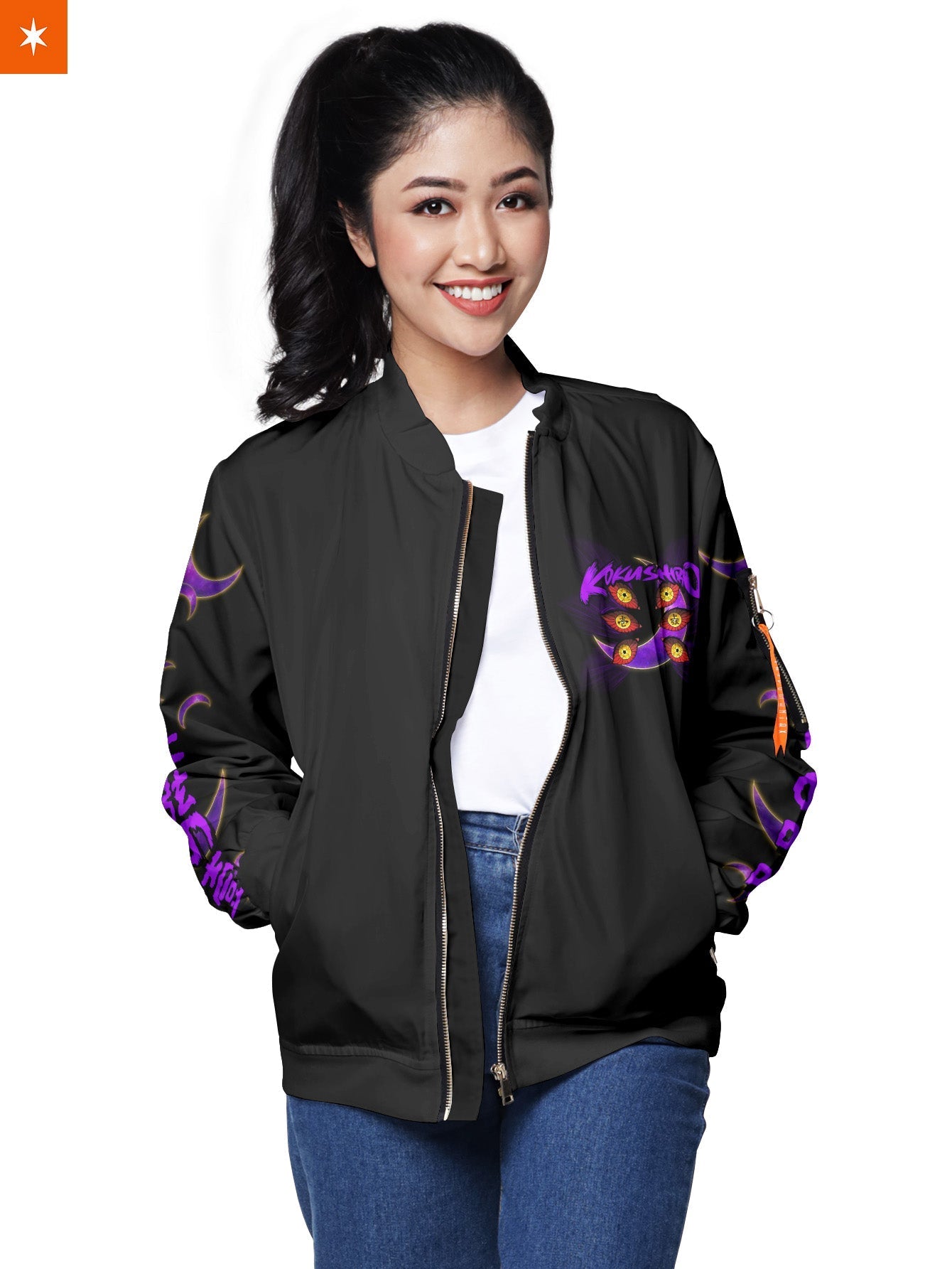 Fandomaniax - KNY Urban Kokushibo Bomber Jacket