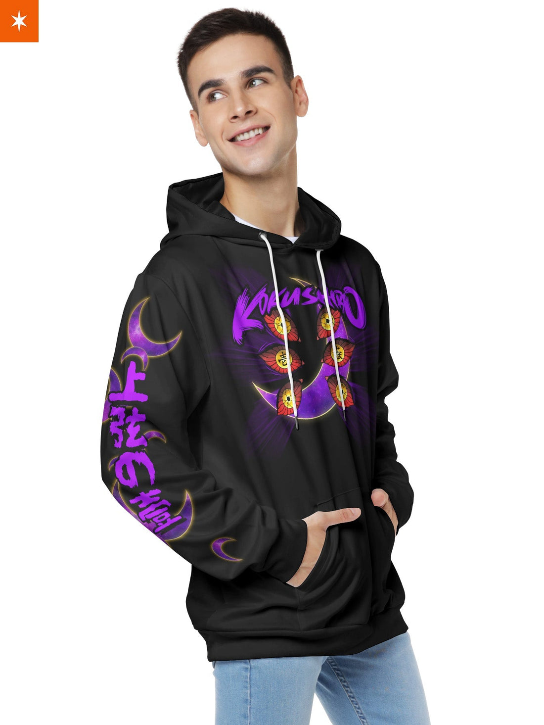 Fandomaniax - KNY Urban Kokushibo Unisex Pullover Hoodie