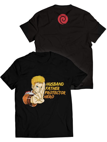 Fandomaniax - Father Naruto Unisex T-Shirt