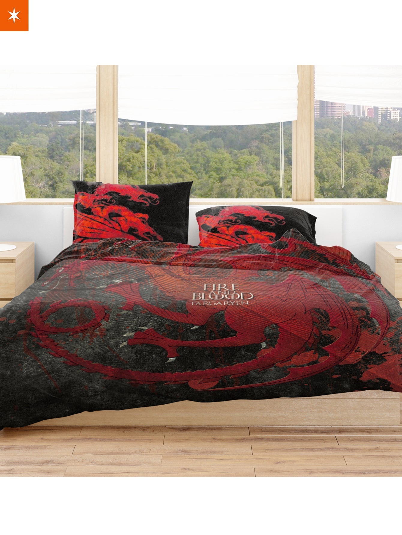 Fandomaniax - Fire & Blood Bedding Set