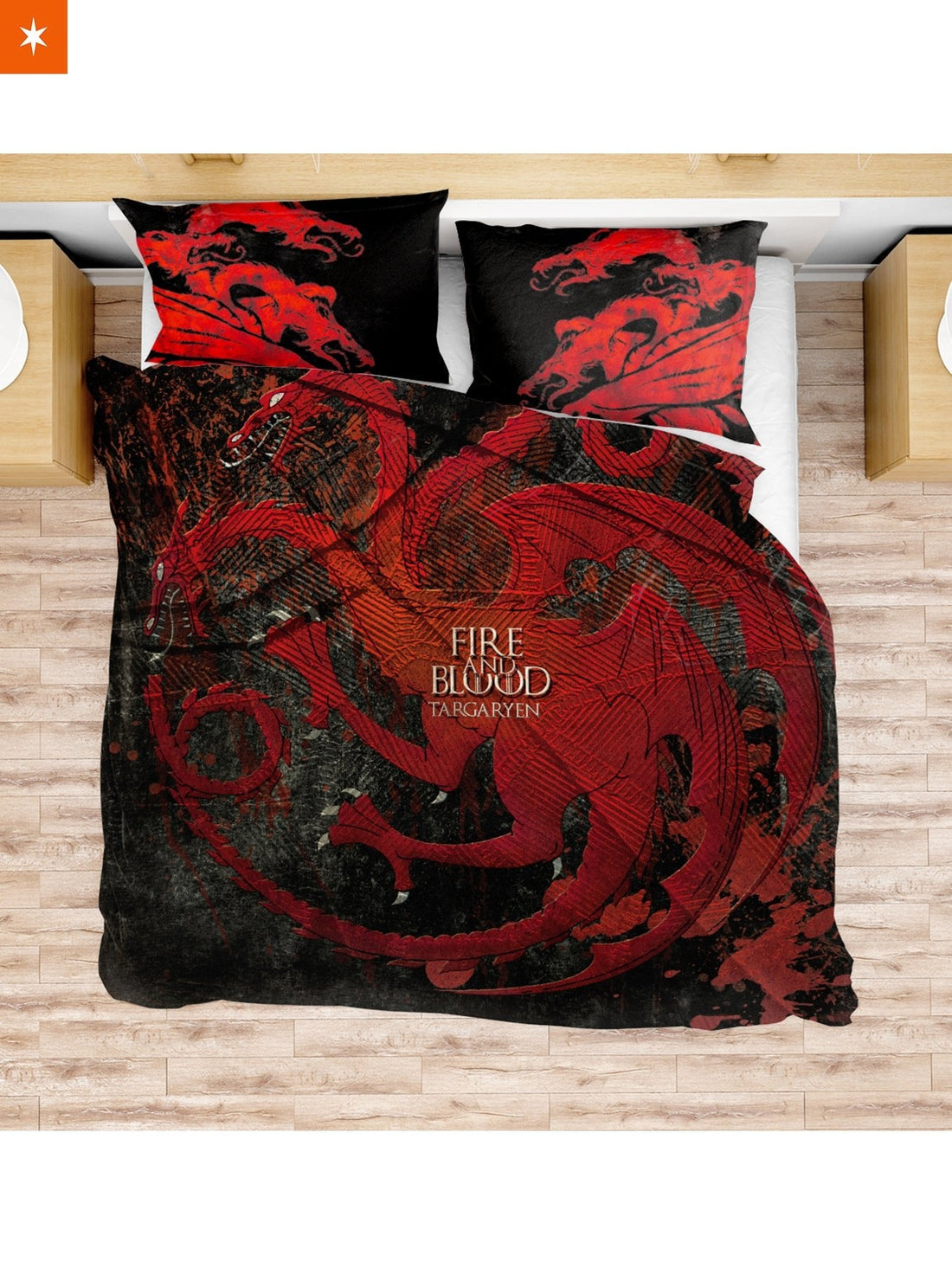 Fandomaniax - Fire & Blood Bedding Set