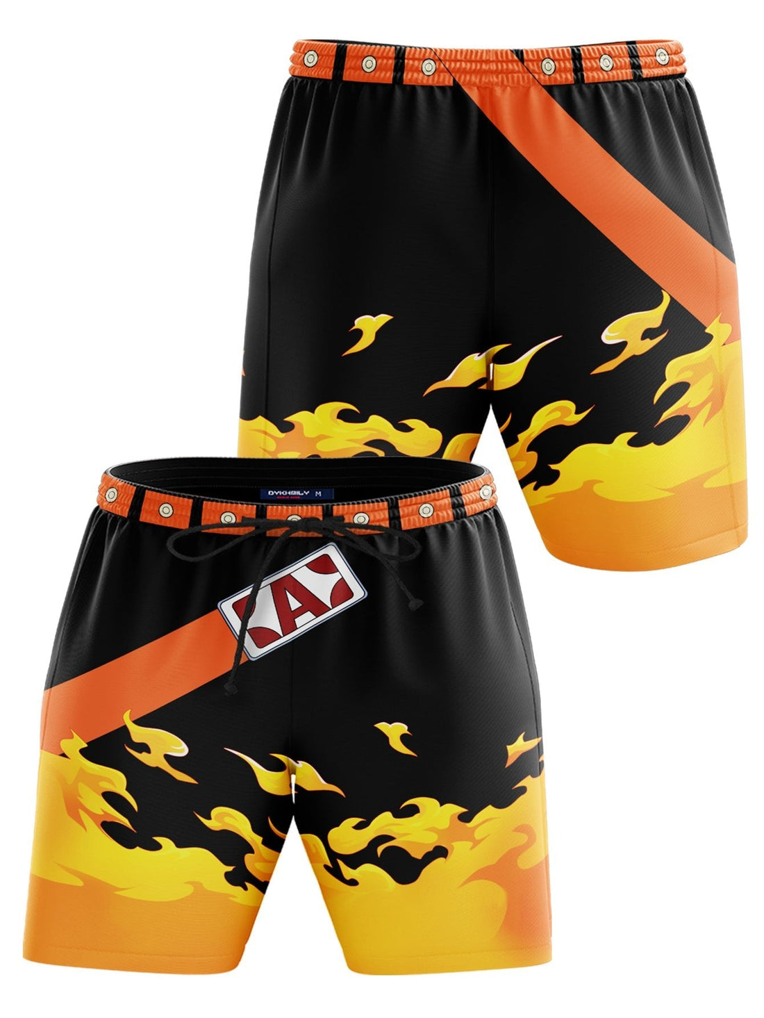 Fandomaniax - Fire Fist Summer Beach Shorts