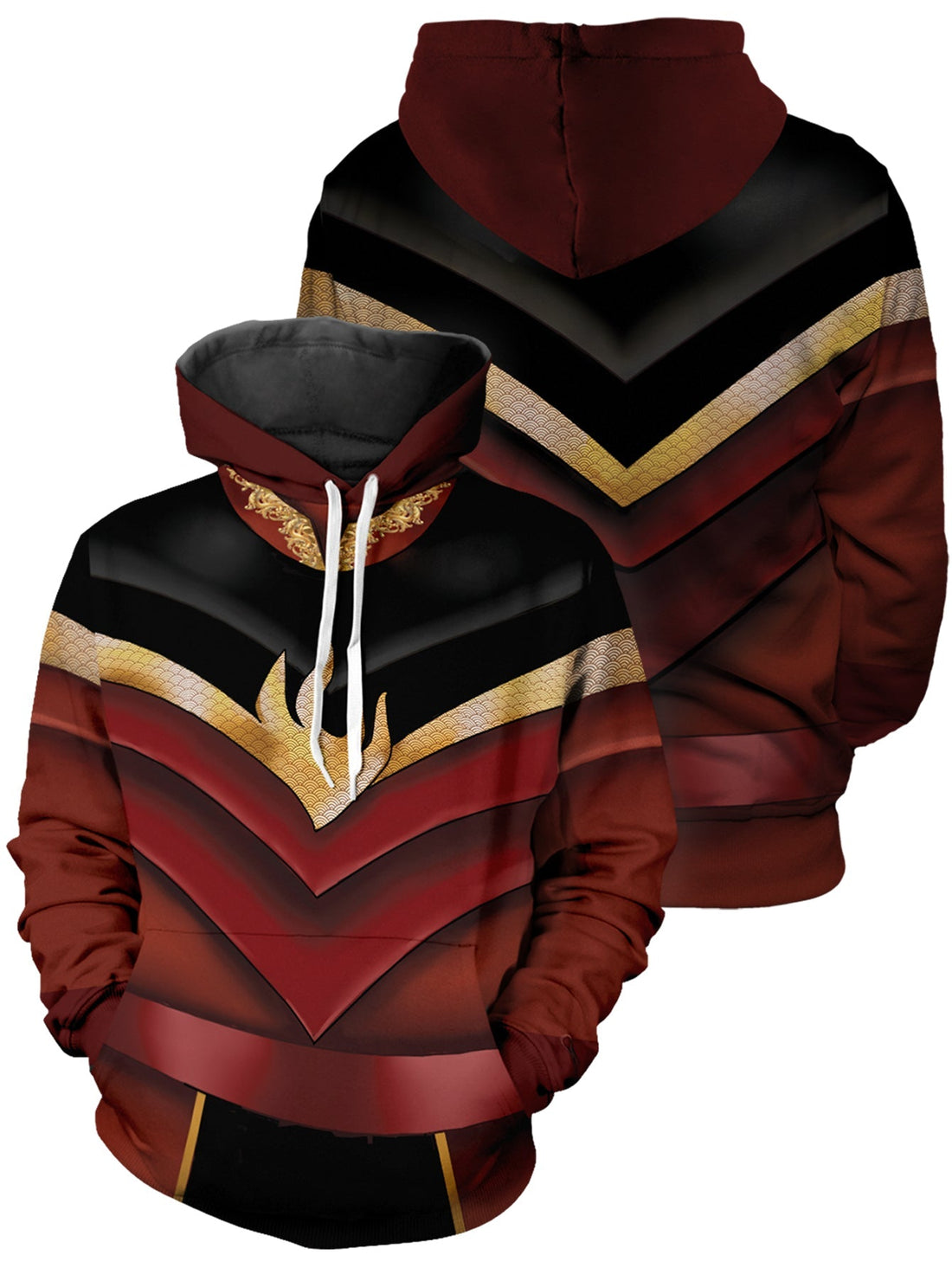 Fandomaniax - Fire Lord Ozai Unisex Pullover Hoodie