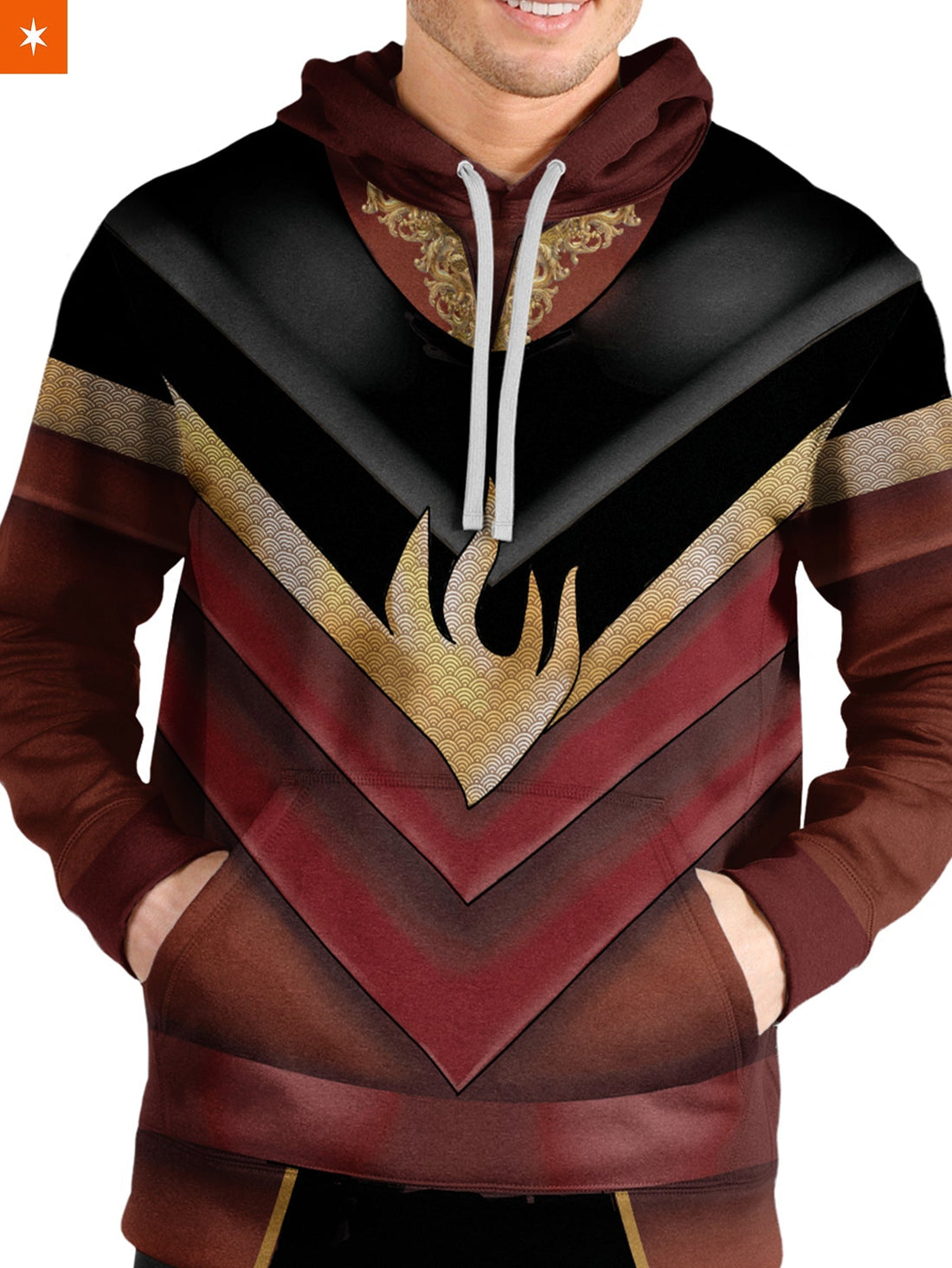 Fandomaniax - Fire Lord Ozai Unisex Pullover Hoodie