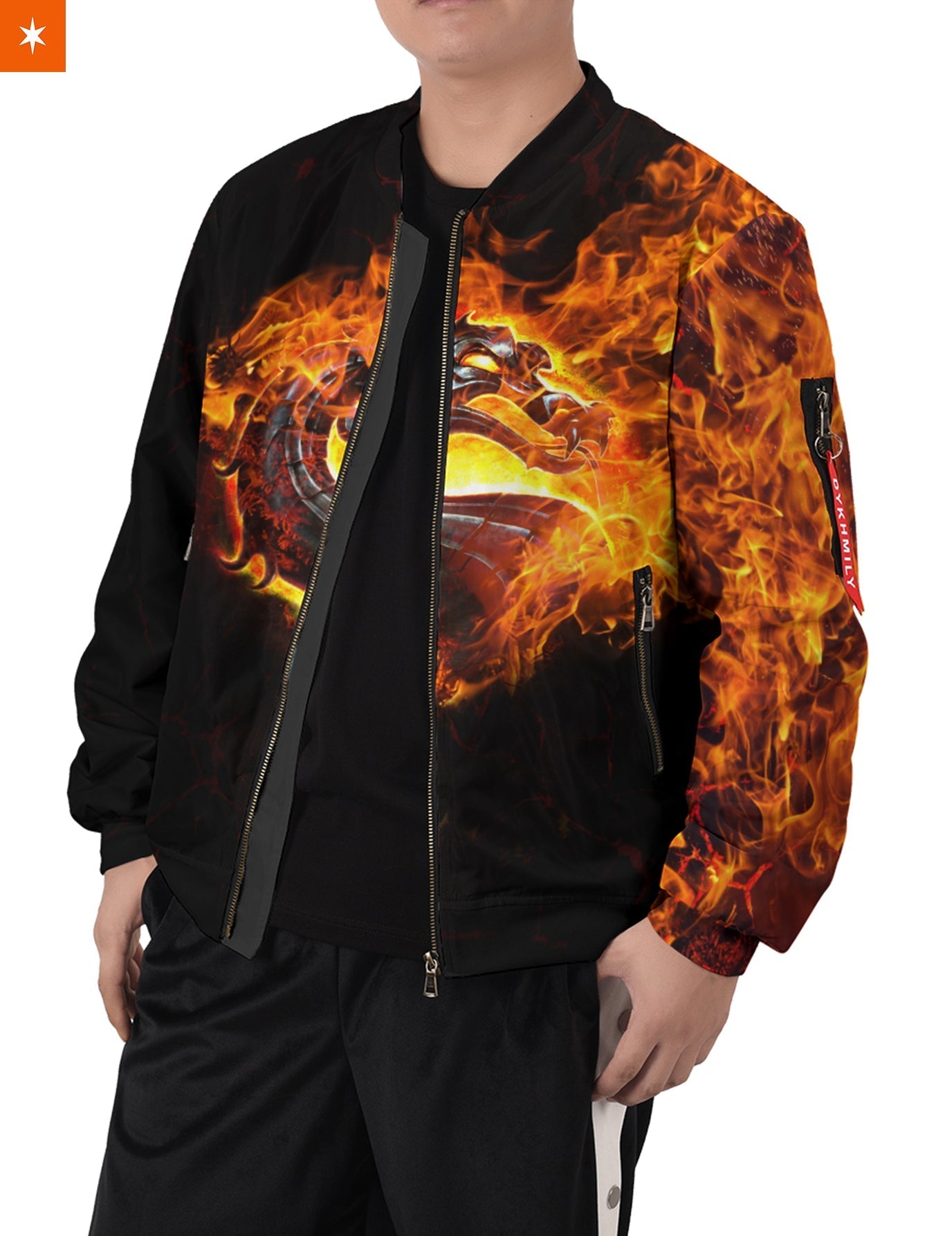 Fandomaniax - Fire Warrior Bomber Jacket