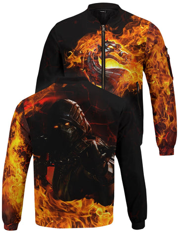 Fandomaniax - Fire Warrior Bomber Jacket