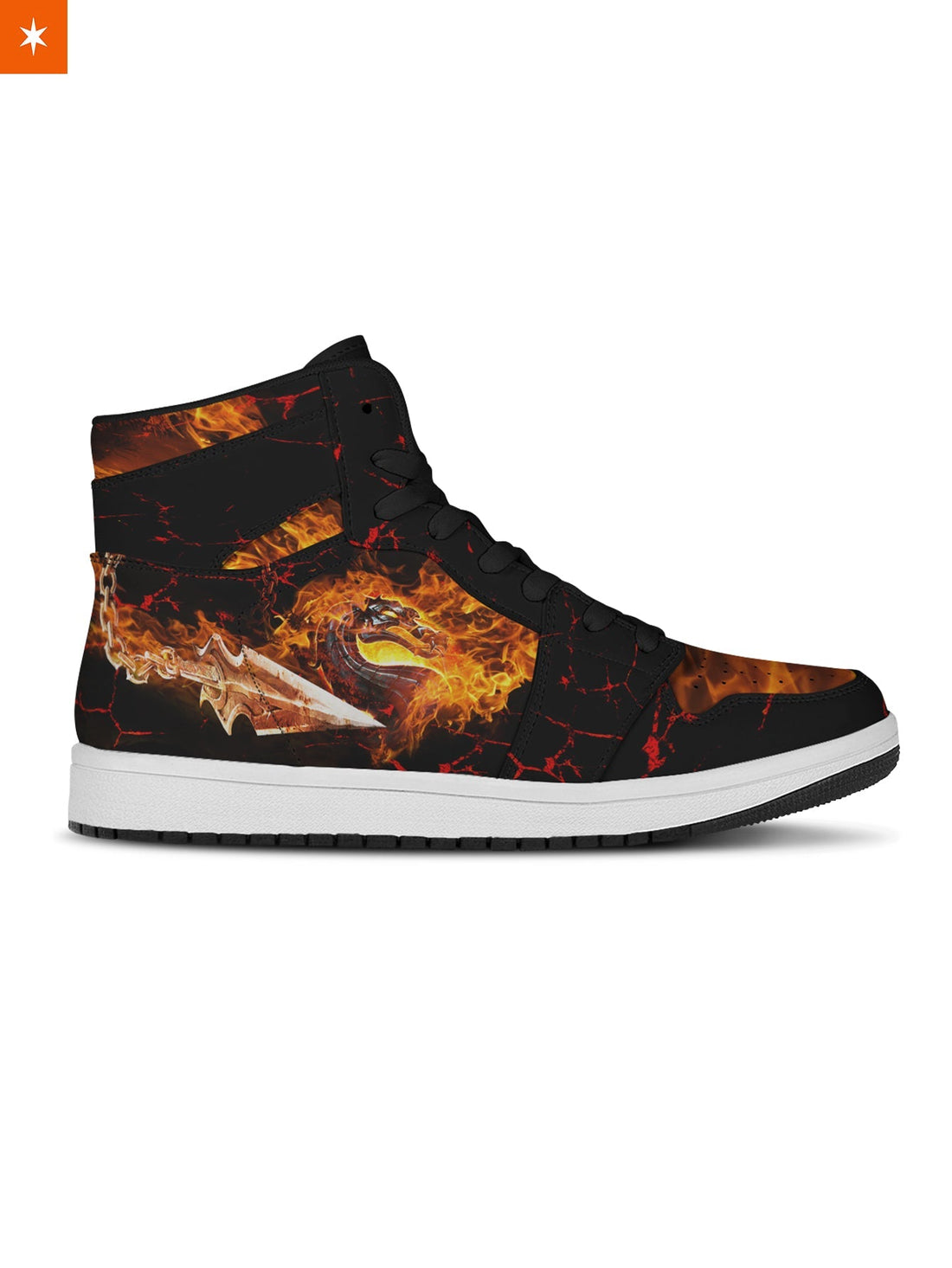 Fandomaniax - Fire Warrior JD Sneakers