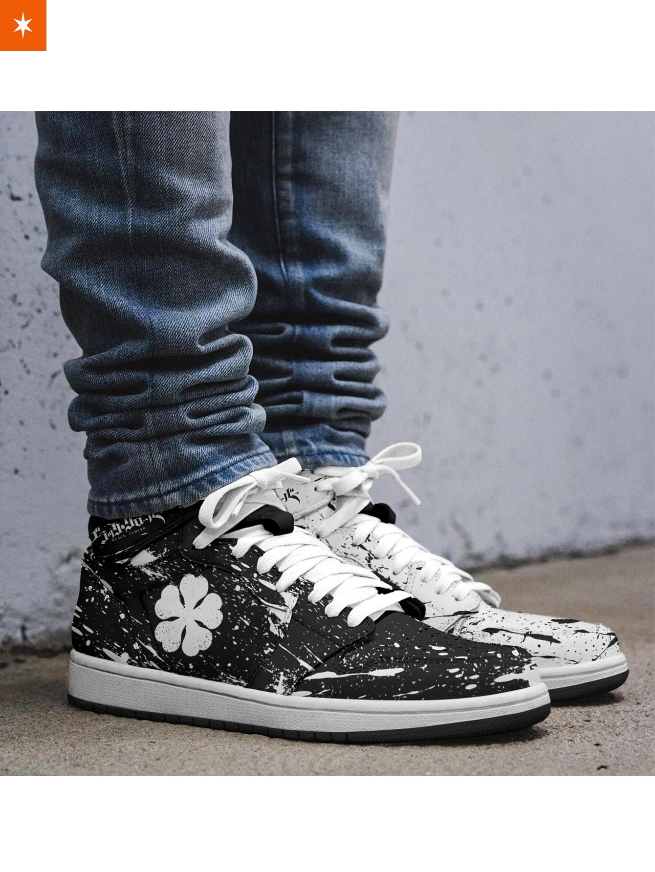 Fandomaniax - Five-Leaf Clover JD Sneakers