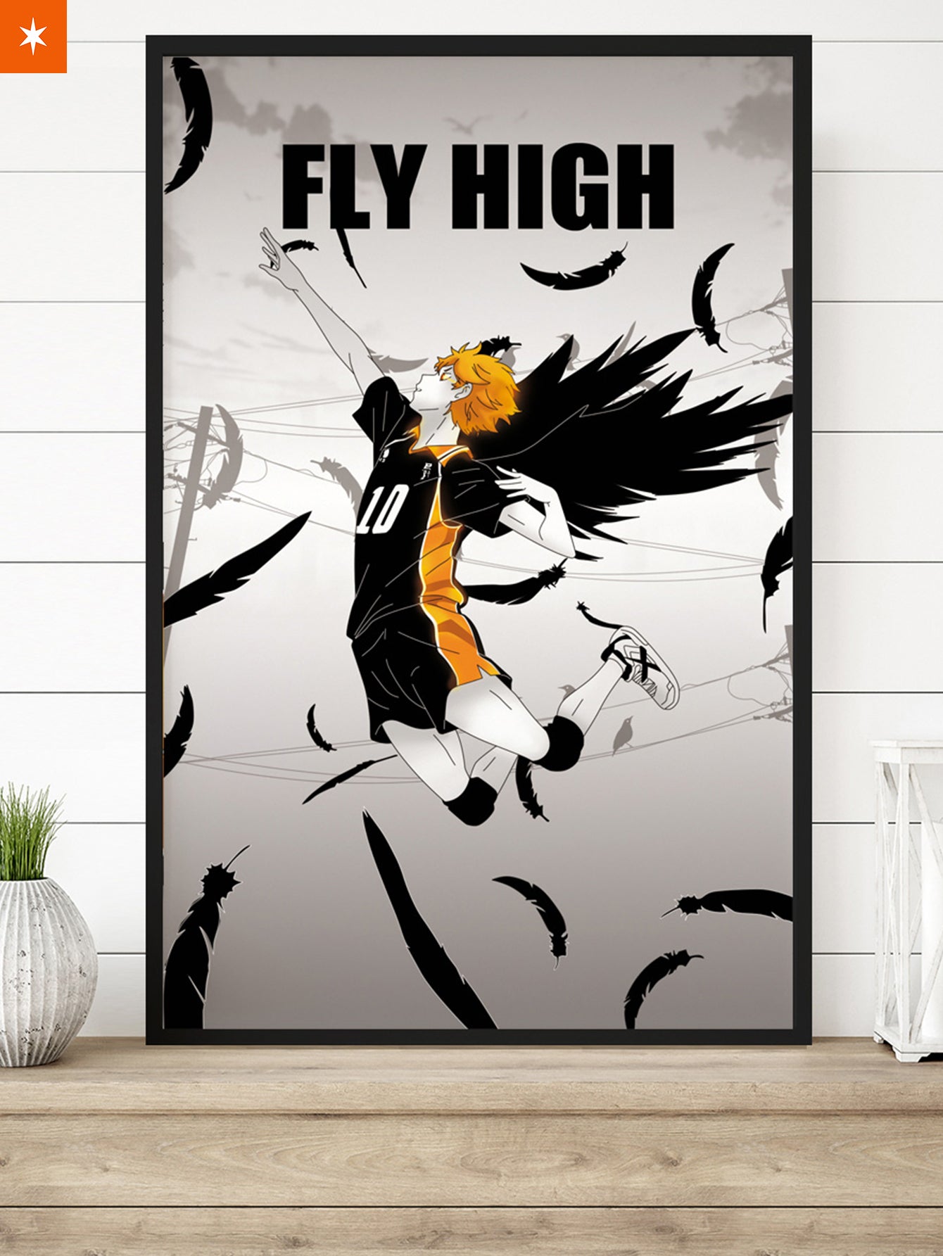 Fandomaniax - Fly High Karasuno 3D Transition Canvas