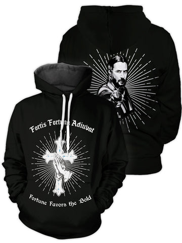 Fandomaniax - Fortis Fortuna Adiuvat Unisex Pullover Hoodie