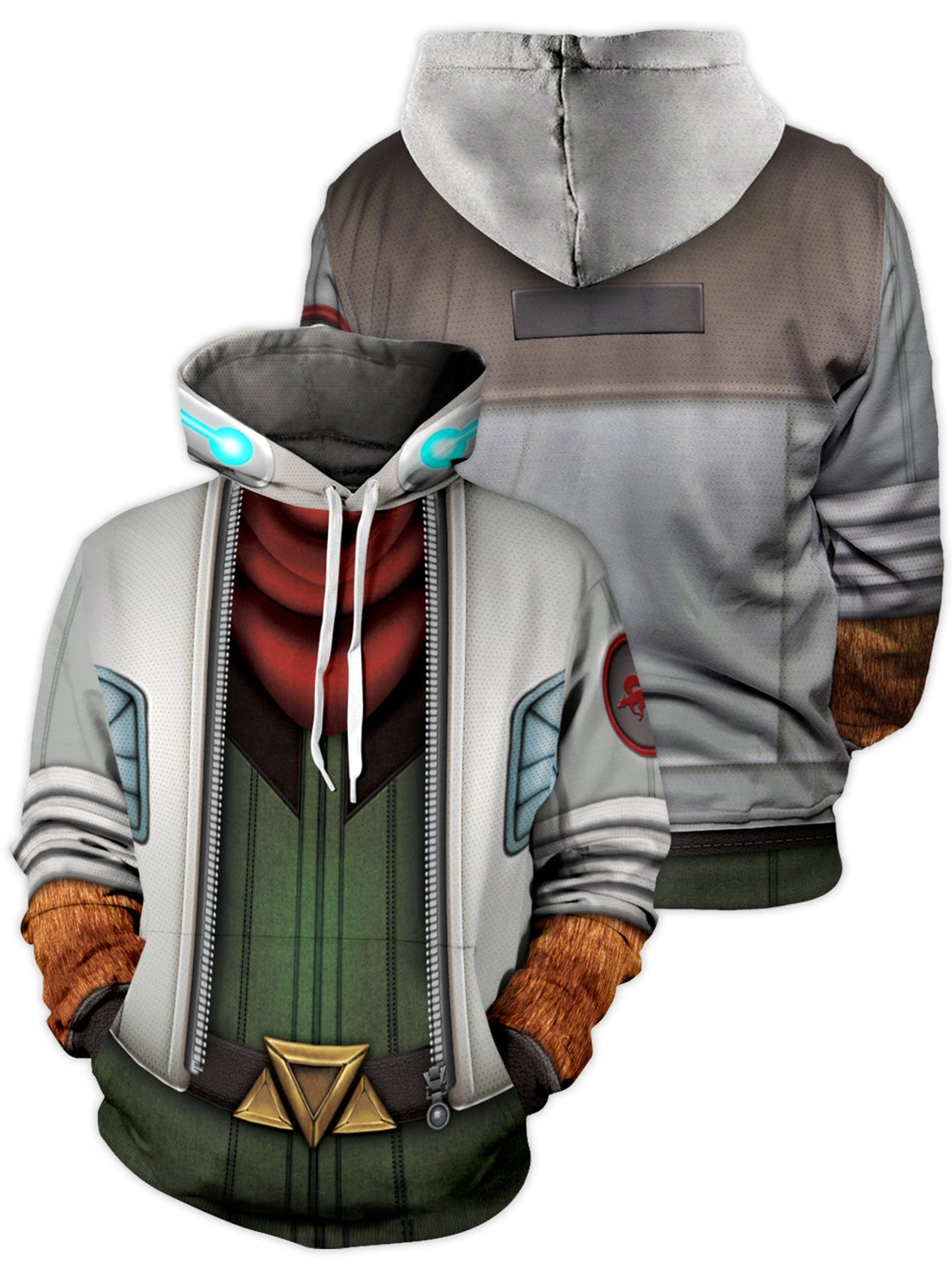 Fandomaniax - Fox McCloud Unisex Pullover Hoodie