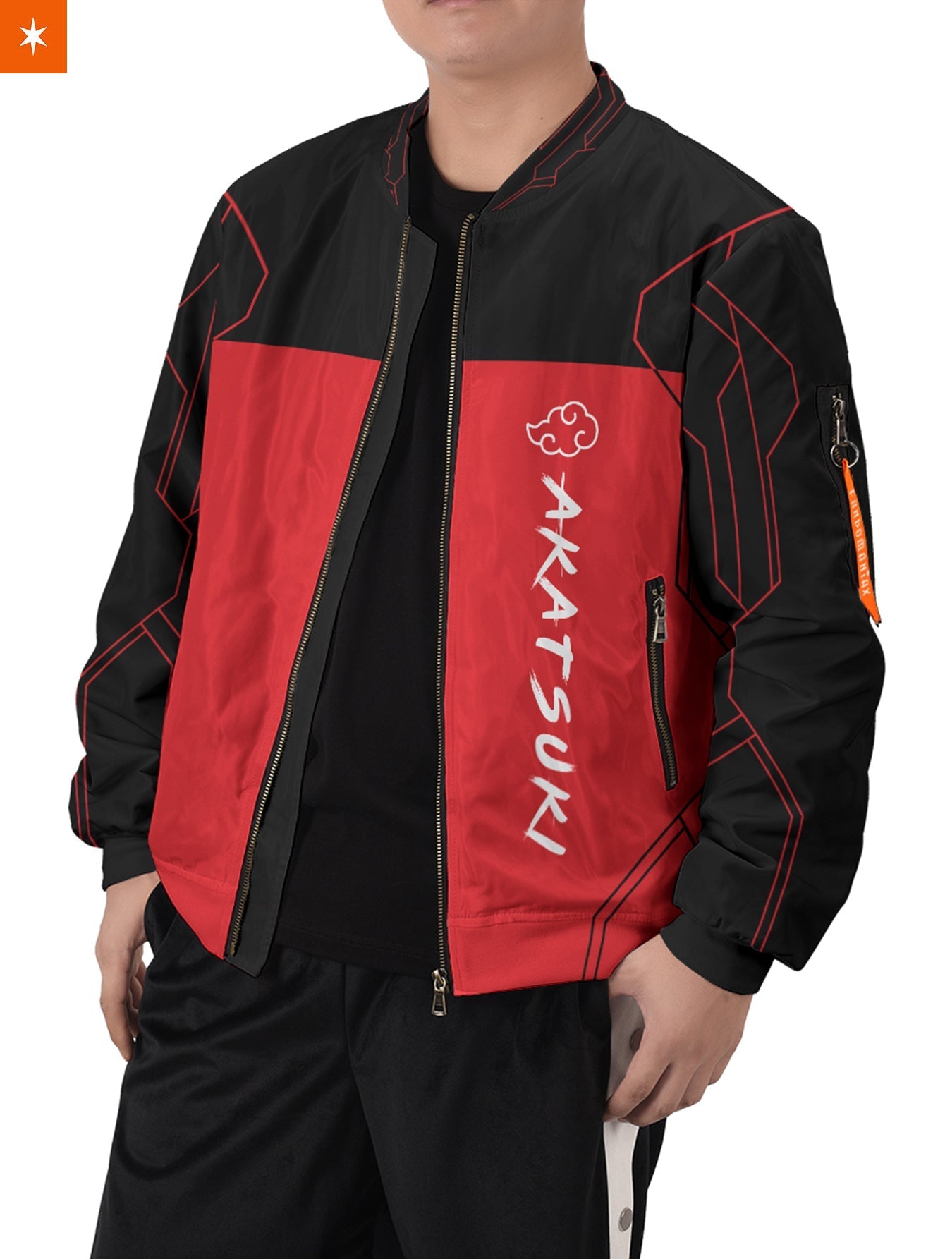 Fandomaniax - Fragment Akatsuki Bomber Jacket