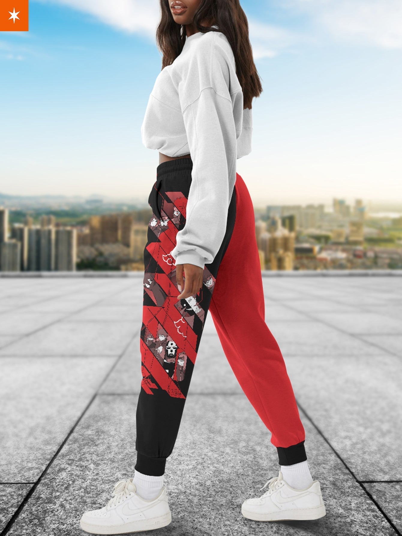 Fandomaniax - Fragment Akatsuki Jogger Pants