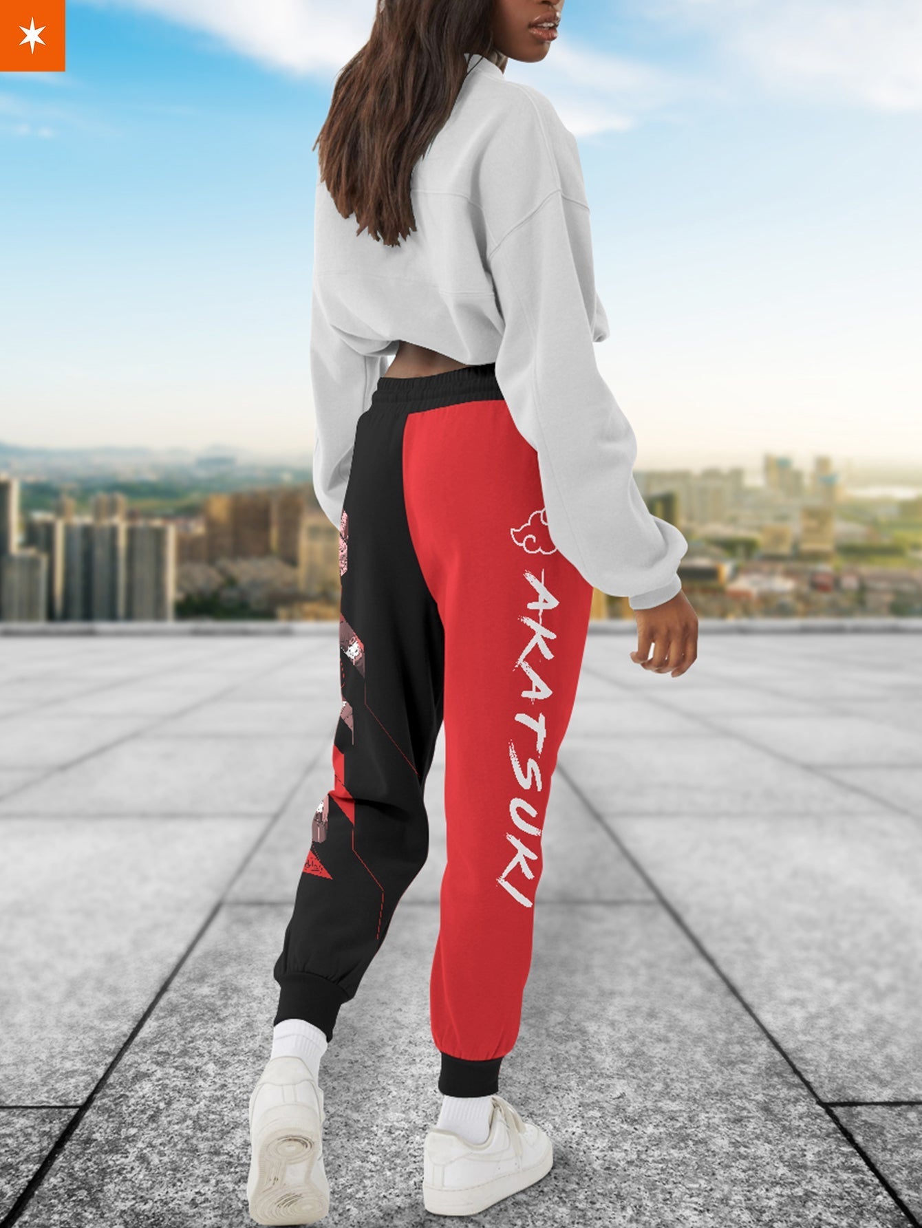 Fandomaniax - Fragment Akatsuki Jogger Pants