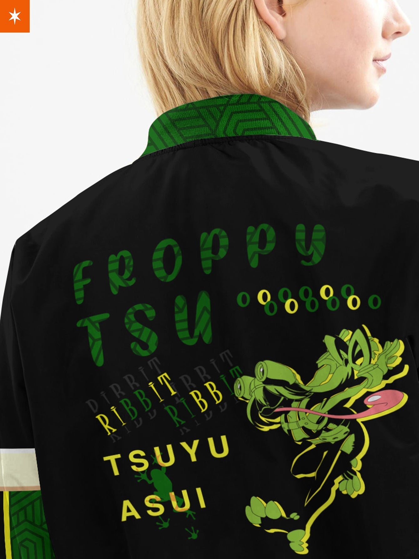 Fandomaniax - Frog Hero Tsuyu Bomber Jacket