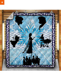 Fandomaniax - Frozen Fractals Quilt Blanket