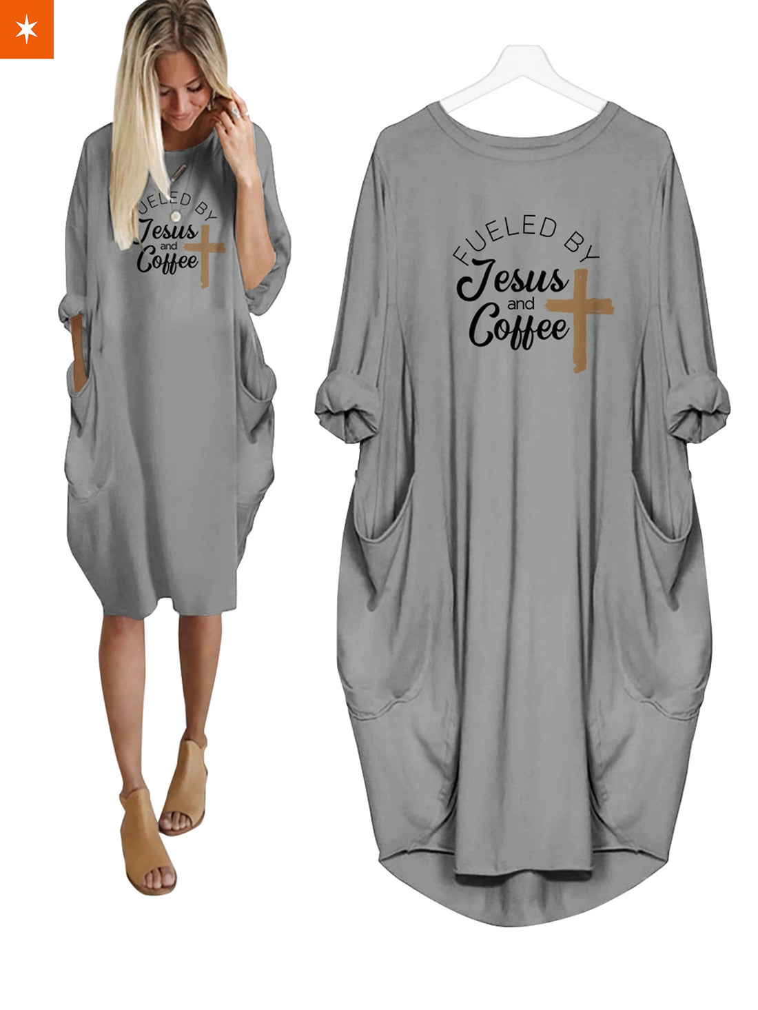 Fandomaniax - Fueled by Jesus & Coffee Dress