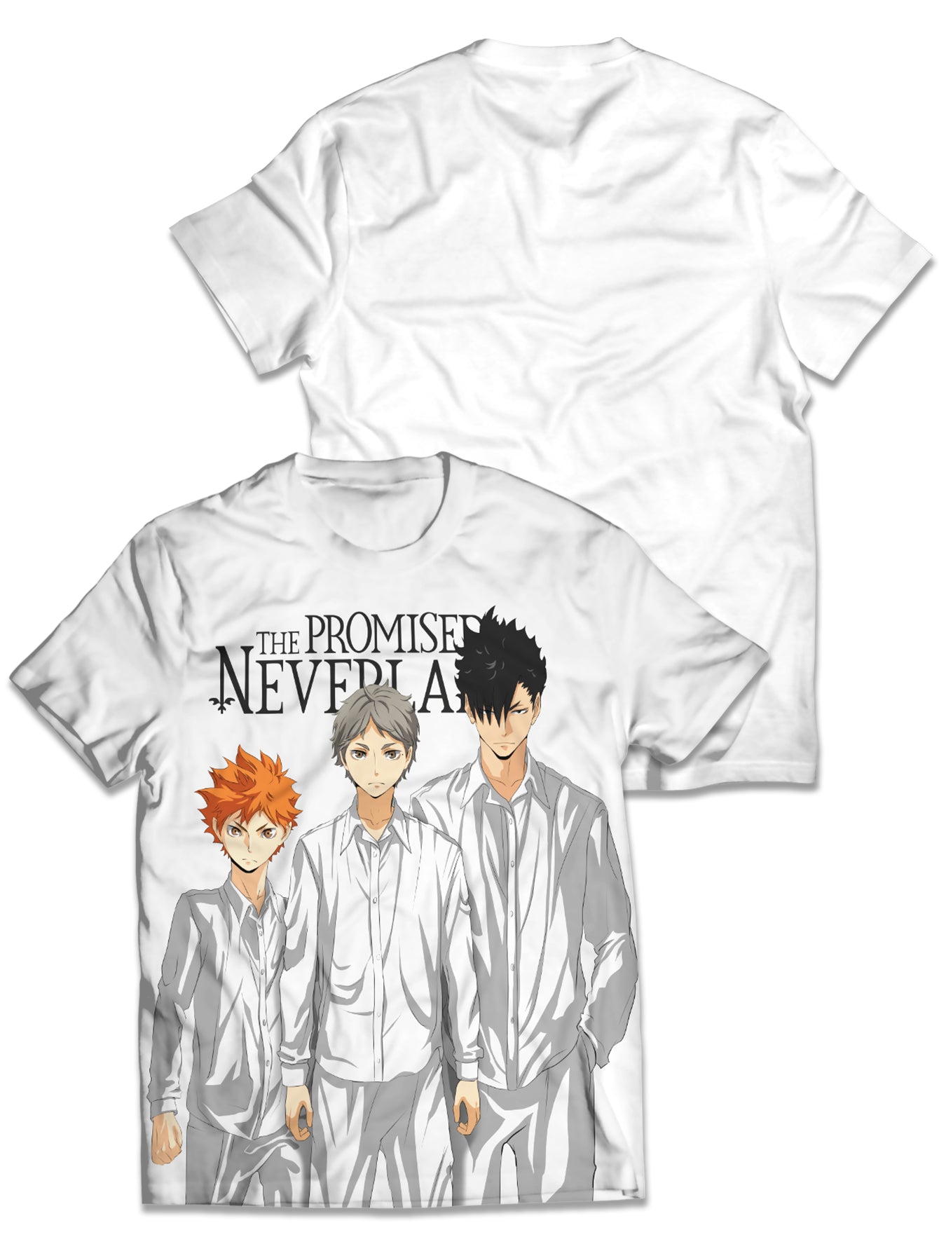 Fandomaniax - Funny TPN x Haikyuu Unisex T-Shirt