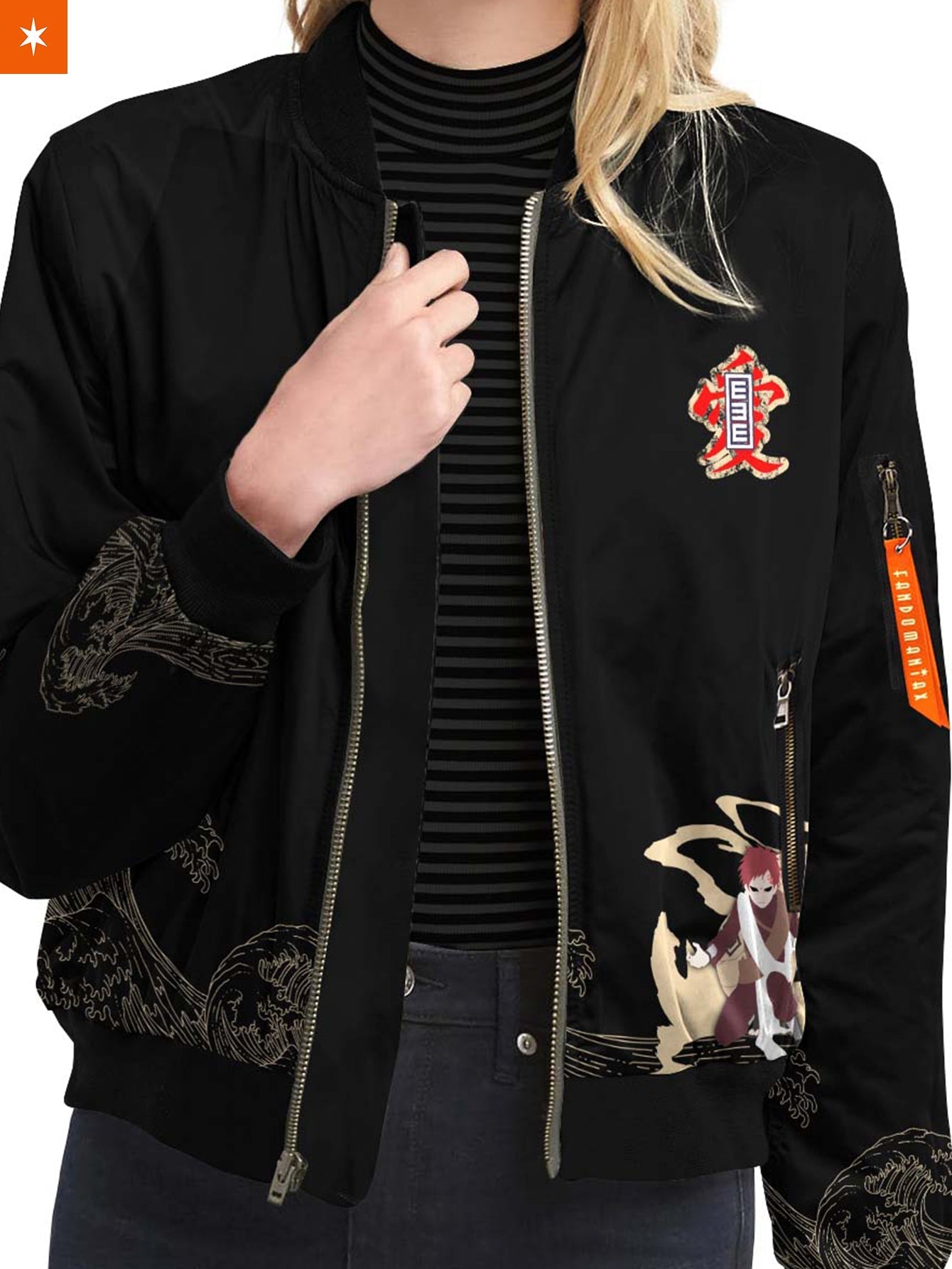 Fandomaniax - Gaara Spirit Bomber Jacket