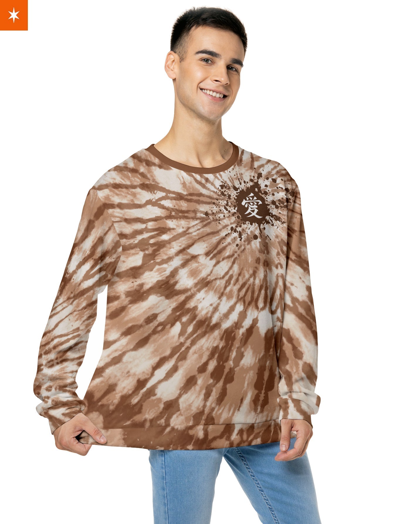 Fandomaniax - Gaara Tie Dye Unisex Wool Sweater