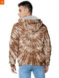 Fandomaniax - Gaara Tie Dye Velvet Hoodie