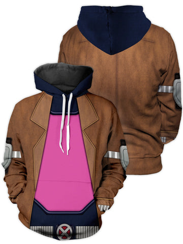 Fandomaniax - Gambit Unisex Pullover Hoodie