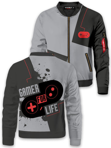 Fandomaniax - Gamer for Life Bomber Jacket