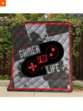 Fandomaniax - Gamer for Life Quilt Blanket