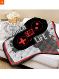 Fandomaniax - Gamer for Life Quilt Blanket