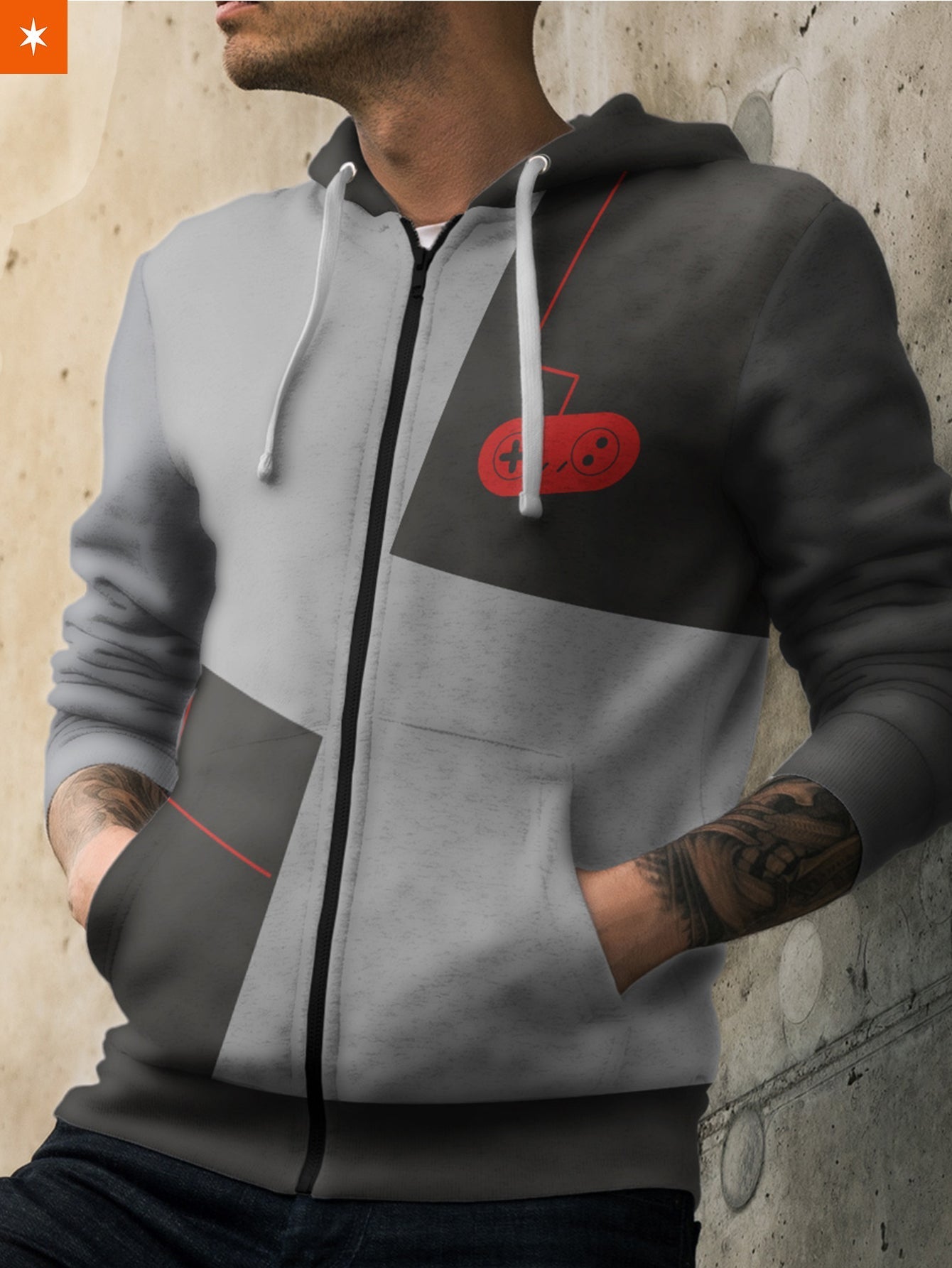 Fandomaniax - Gamer for Life Unisex Zipped Hoodie