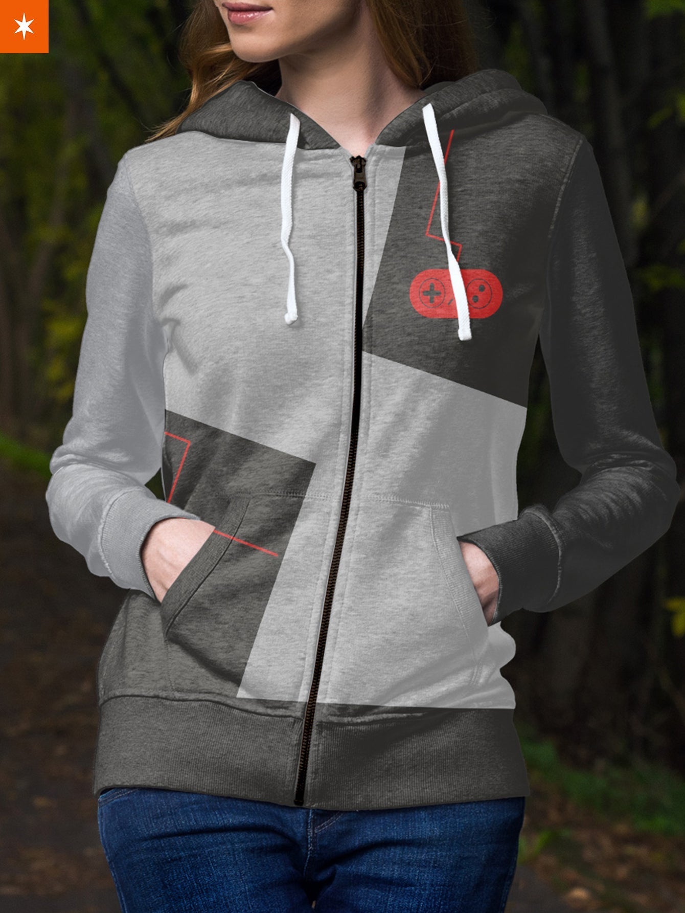 Fandomaniax - Gamer for Life Unisex Zipped Hoodie