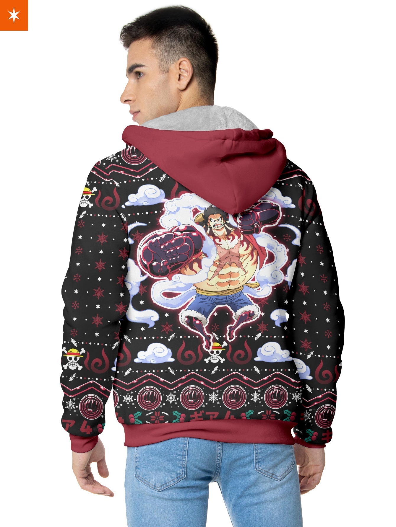 Fandomaniax - Gear 4 Christmas Velvet Hoodie