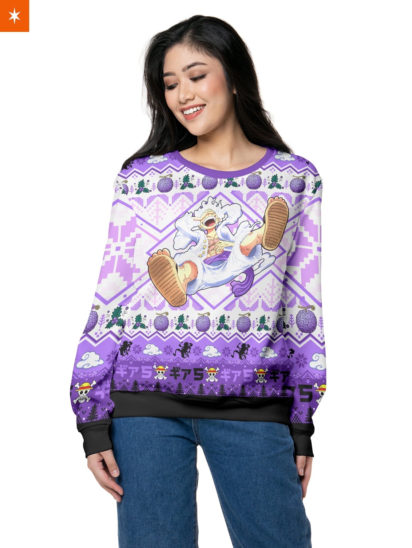 Fandomaniax - Gear 5 Christmas Unisex Wool Sweater