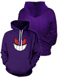 Fandomaniax - Gengar Unisex Pullover Hoodie