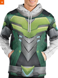 Fandomaniax - Genji Sentai Unisex Pullover Hoodie