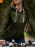 Fandomaniax - Ghillie Suit Unisex Zipped Hoodie