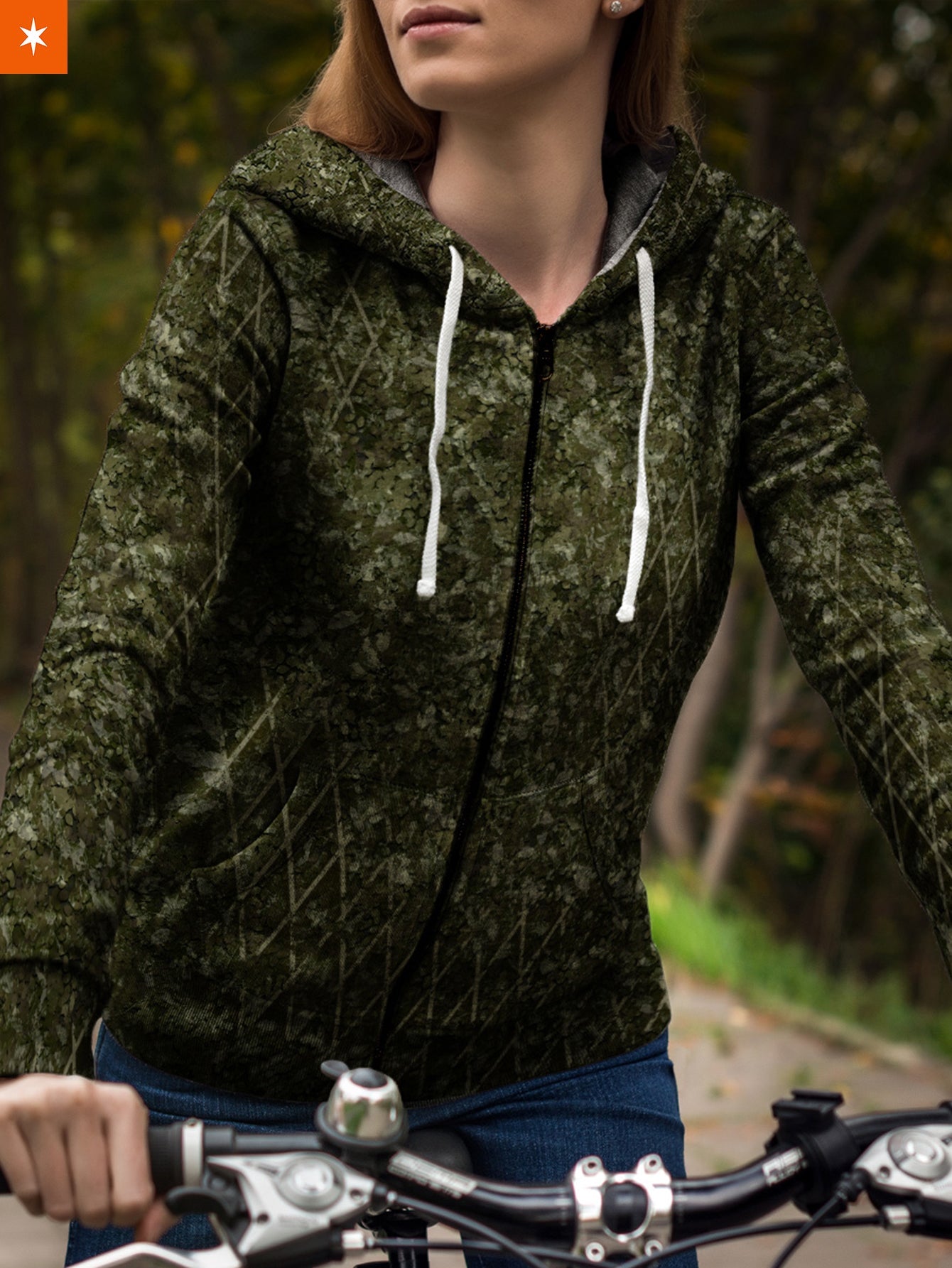 Fandomaniax - Ghillie Suit Unisex Zipped Hoodie