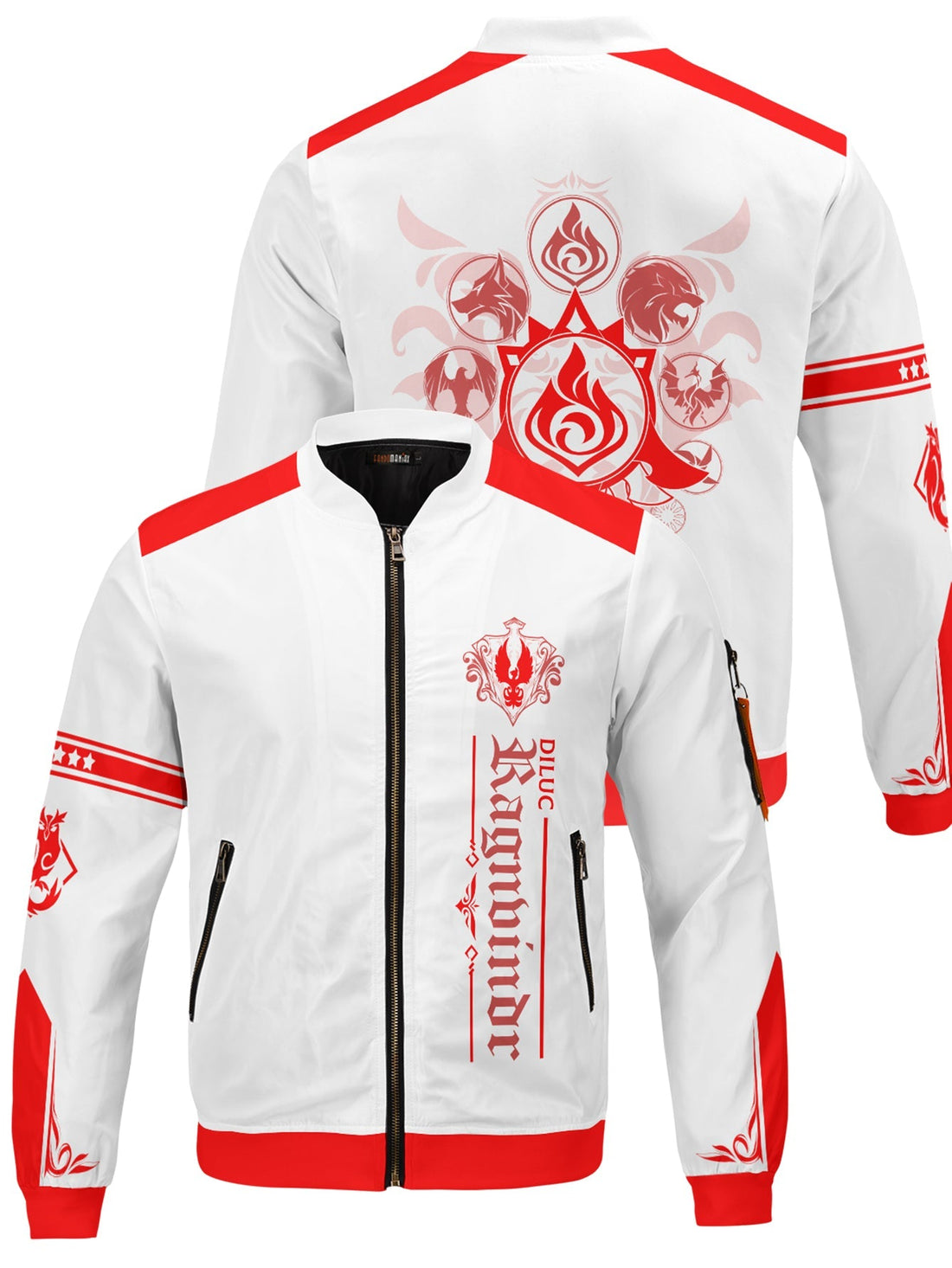 Fandomaniax - GI Diluc Bomber Jacket