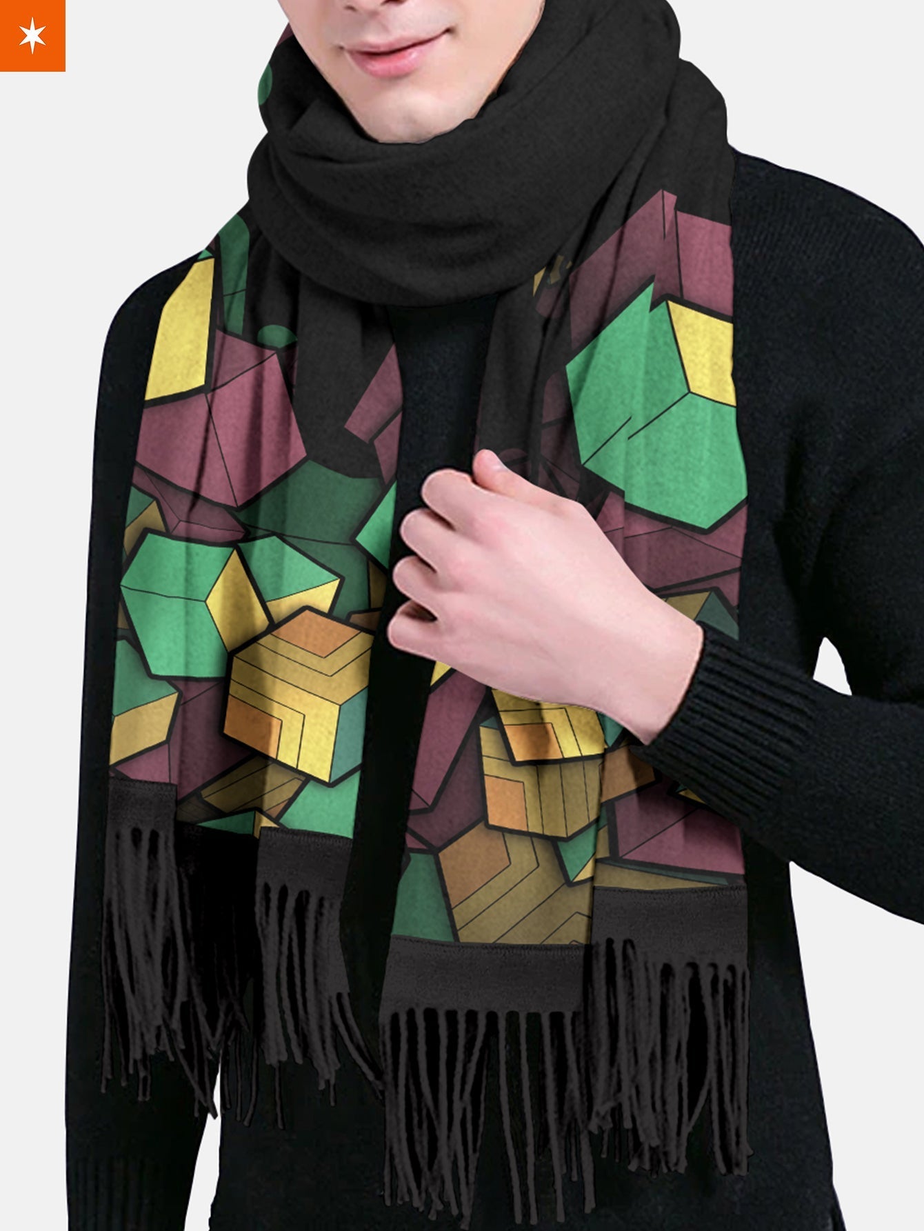 Fandomaniax - Giyu Cube Wool Scarf