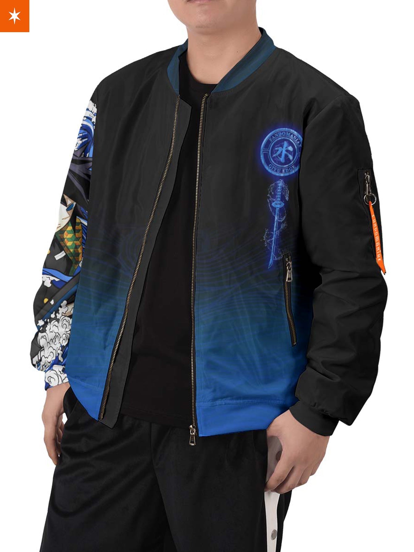 Fandomaniax - Giyu Edge Bomber Jacket