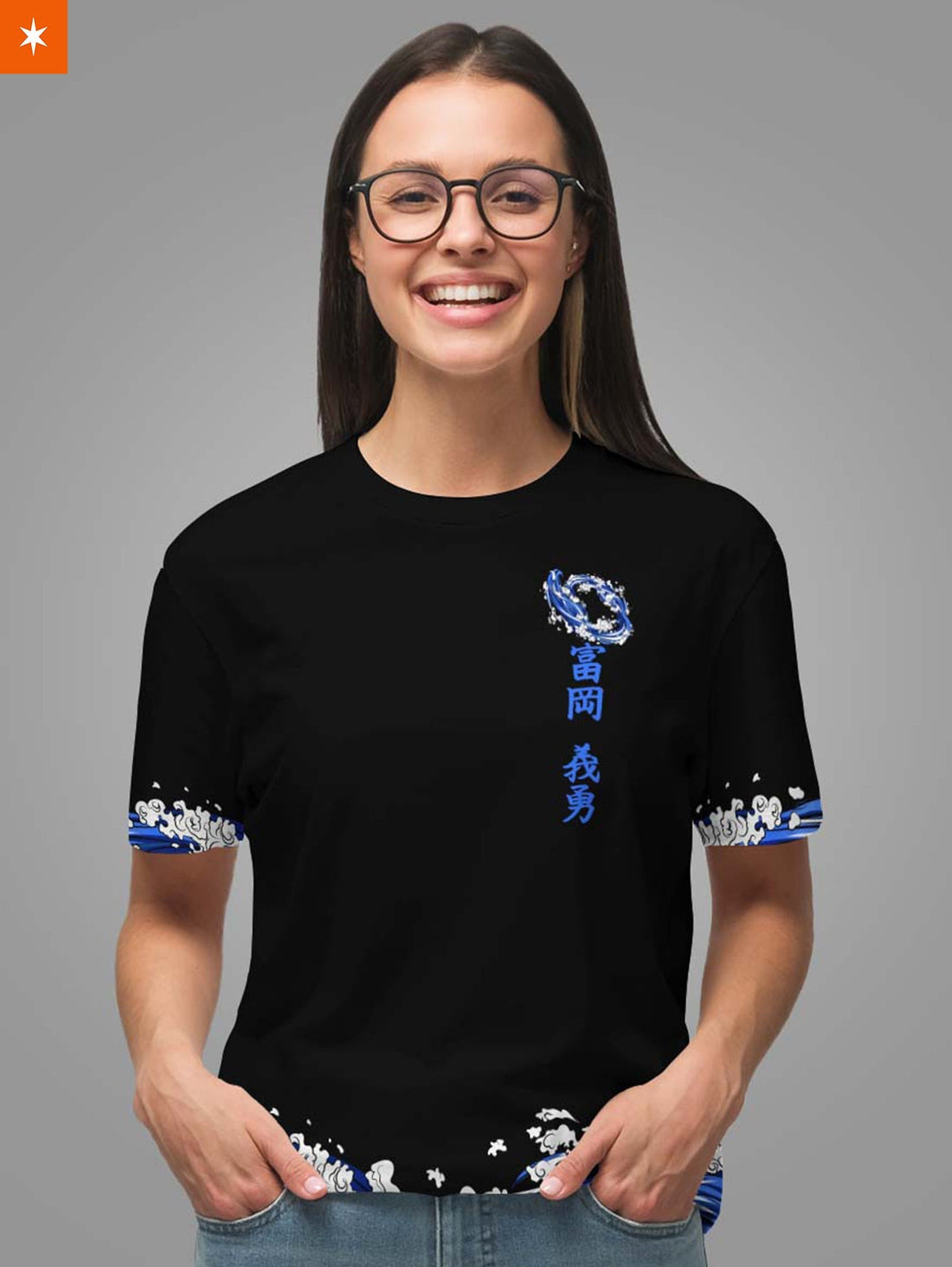 Fandomaniax - Giyu Moonfall Unisex T-Shirt