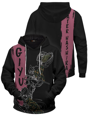 Fandomaniax - Giyu Semblance Unisex Pullover Hoodie