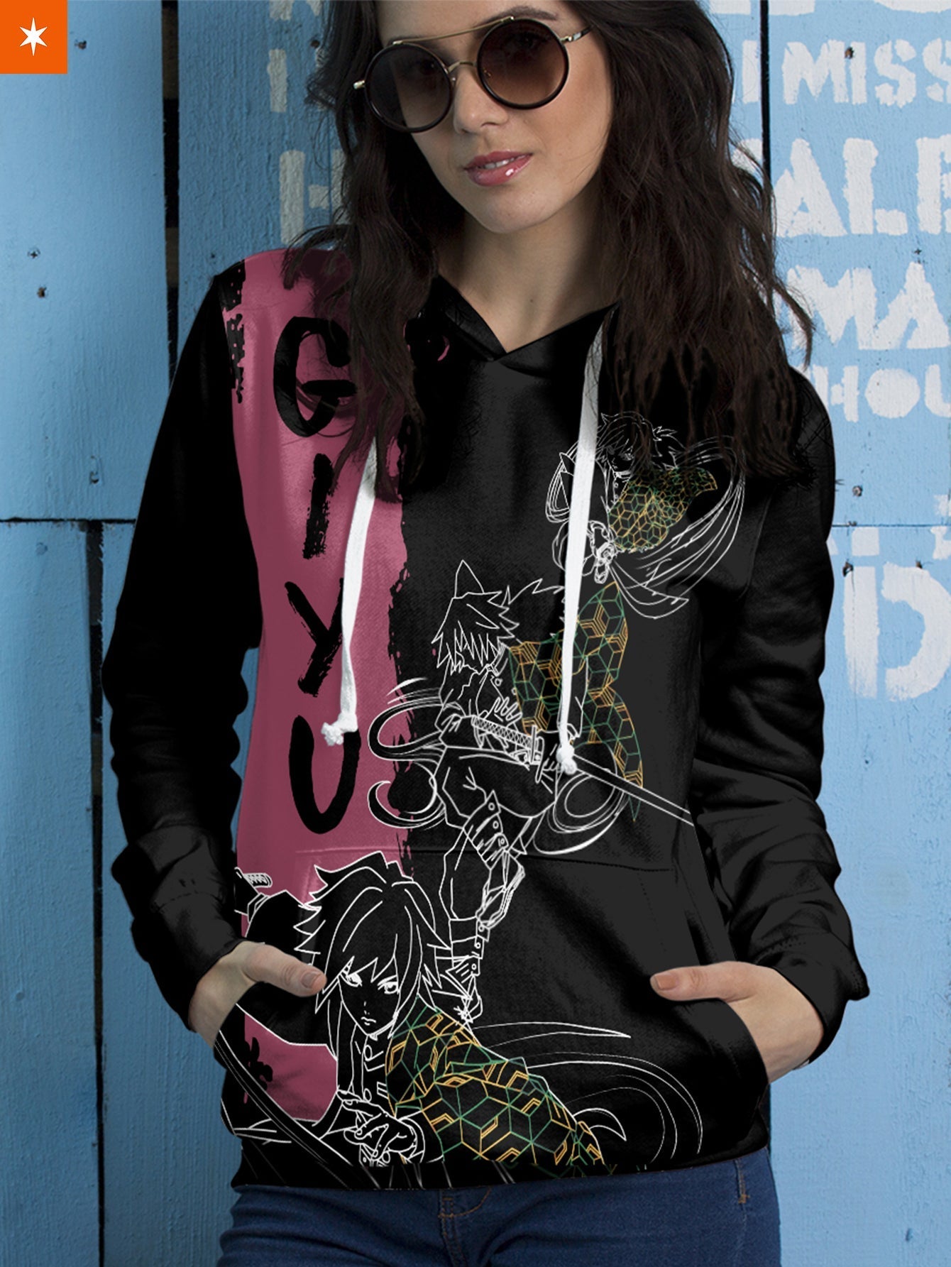 Fandomaniax - Giyu Semblance Unisex Pullover Hoodie