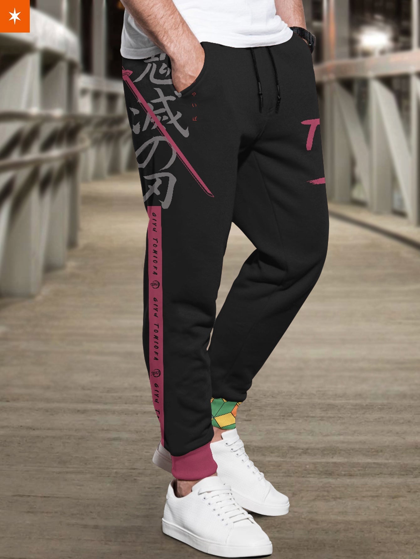 Fandomaniax - Giyu Style Jogger Pants